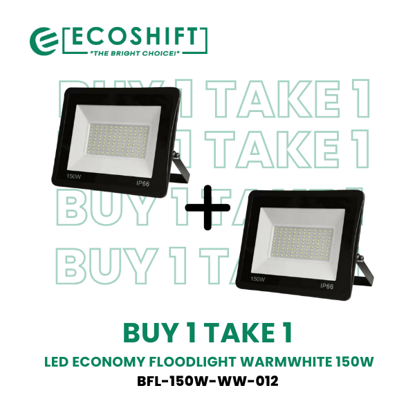 Buy1 Take1 Ecoshift LED Floodlight Warmwhite Economy 150W