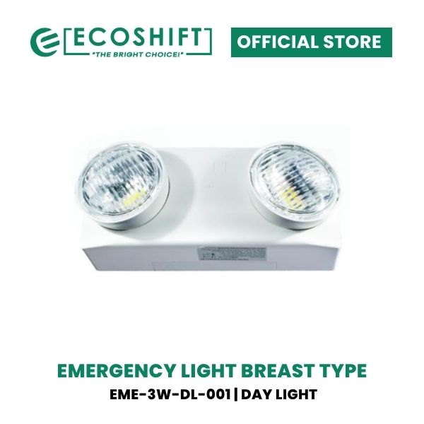 LED Emergency Light Breast Type 3W Daylight