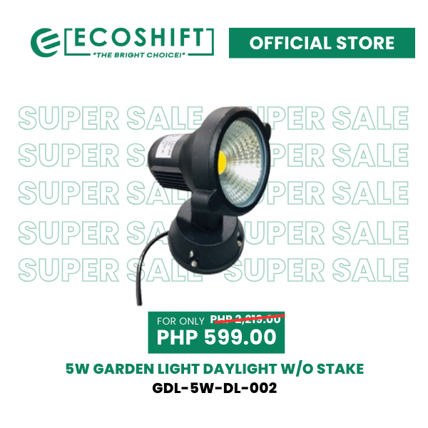 Super Sale Garden Light COB Type 5W Daylight w/o Stake