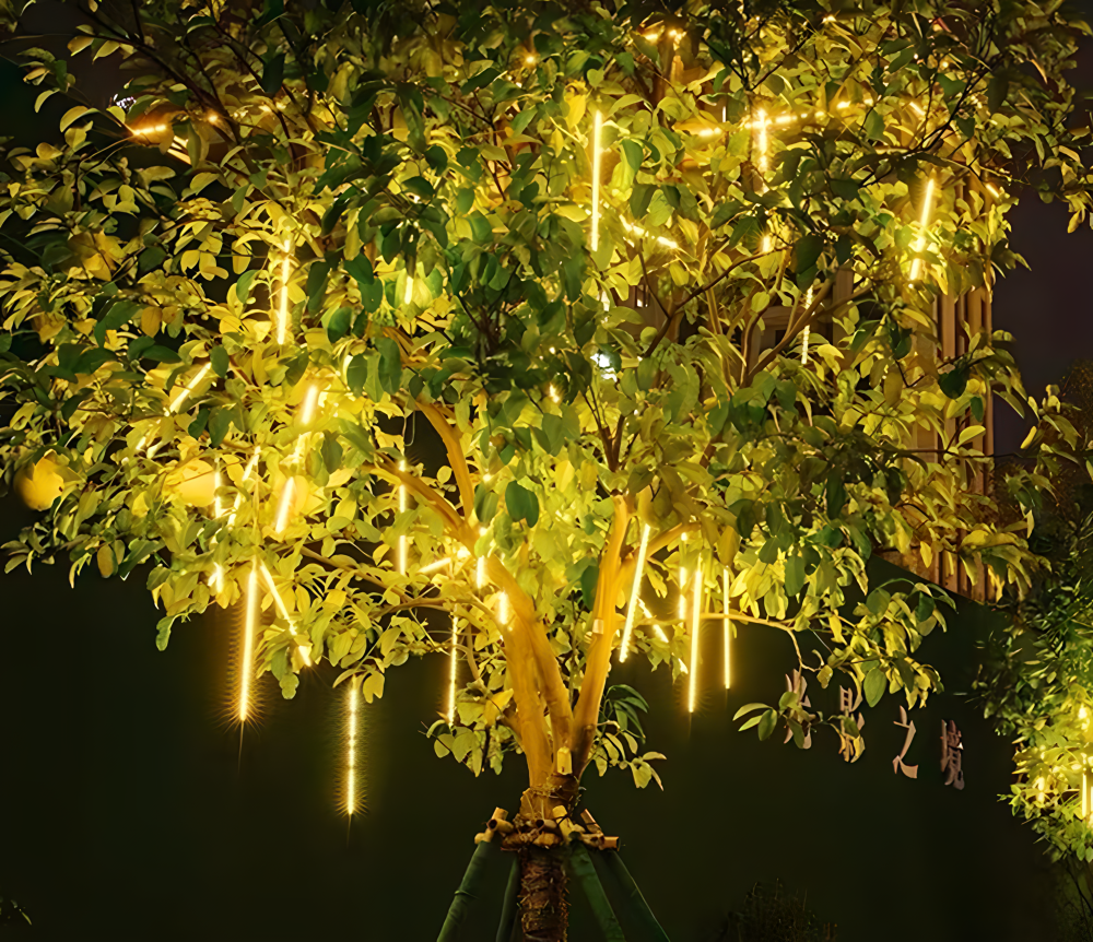 LED Meteor Shower Light 30cm 50cm 8 Tubes Ecoshift Shopify