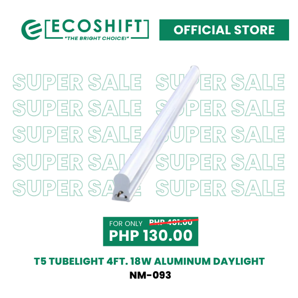 Super Sale Led T5 Tubelight 4ft 18W Aluminum Daylight