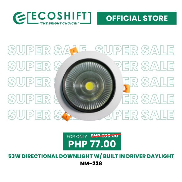 Super Sale Directional Downlight w/ Built in Driver 53W Daylight