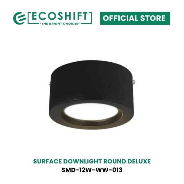 LED Surface Downlight Round 9W 12W Deluxe