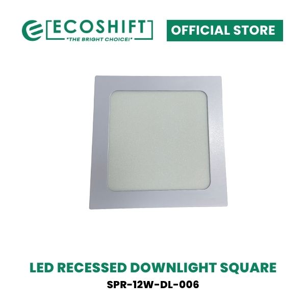 LED Recessed Downlight Square 6W 12W 18W