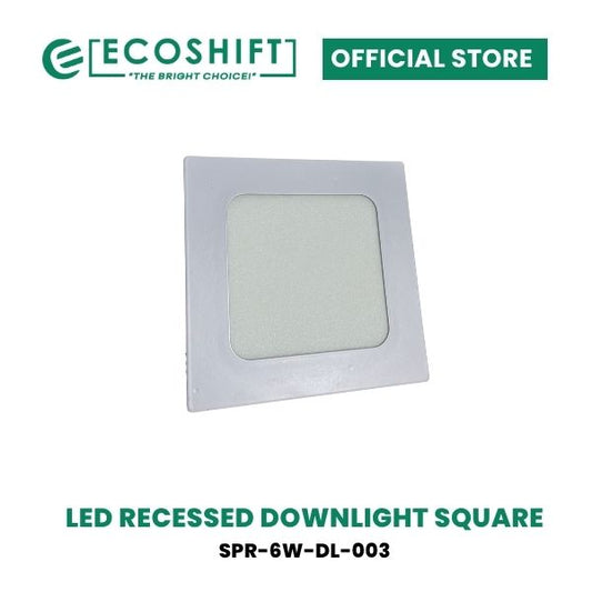 LED Recessed Downlight Square 6W 12W 18W