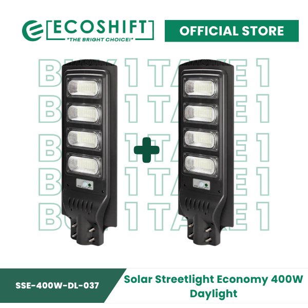 Buy 1 Take 1 Solar Led Streetlight Economy 400W Daylight