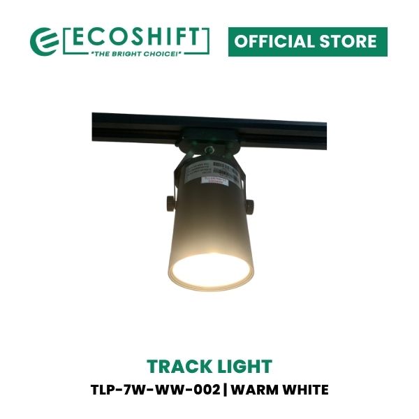 LED Track Light Round 7W Black Deluxe