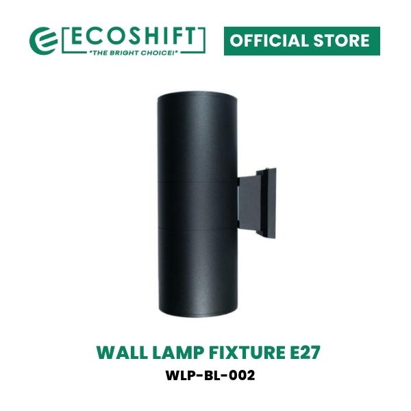LED Wall Lamp Fixture E27 Black