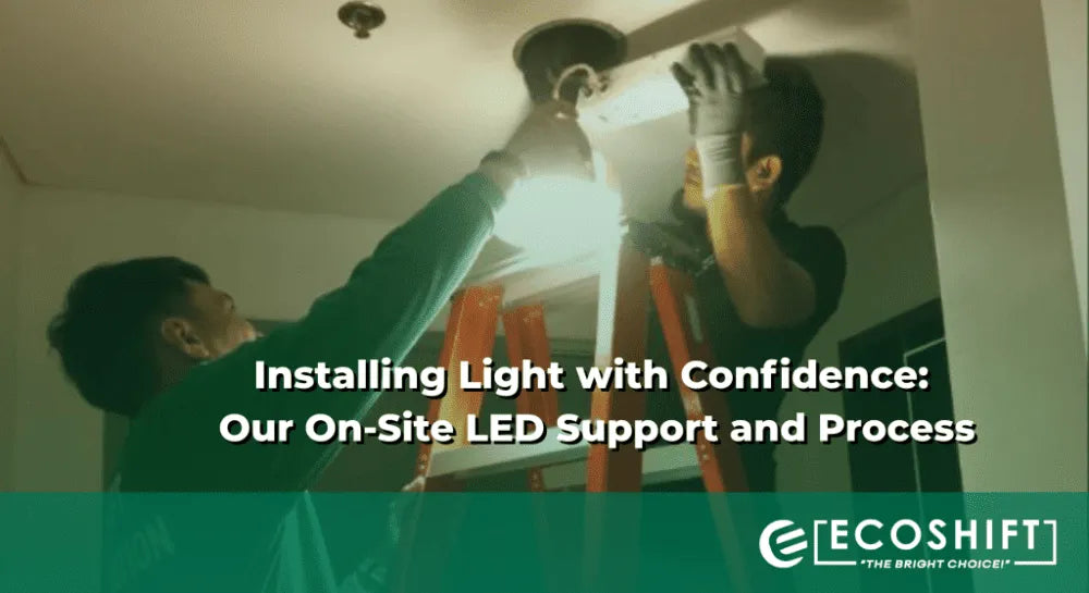 On-Site LED Installation for Business and Government | Ecoshift Shopify