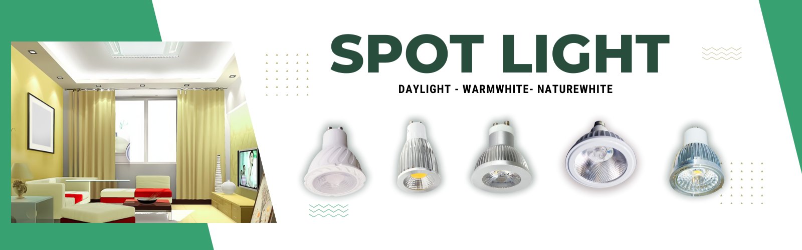 LED Spotlight Ecoshift Shopify