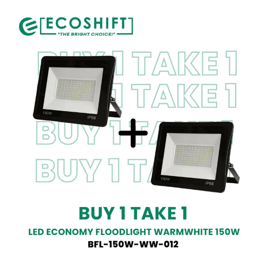 Buy1 Take1 Ecoshift LED Floodlight Warmwhite Economy 150W