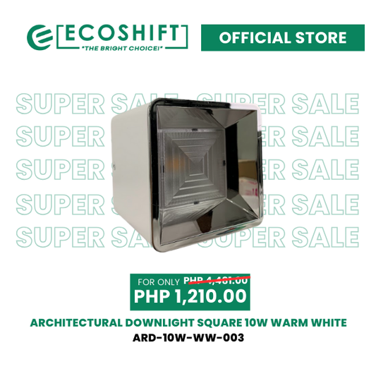 Super Sale Architectural Downlight Square 10W Warmwhite