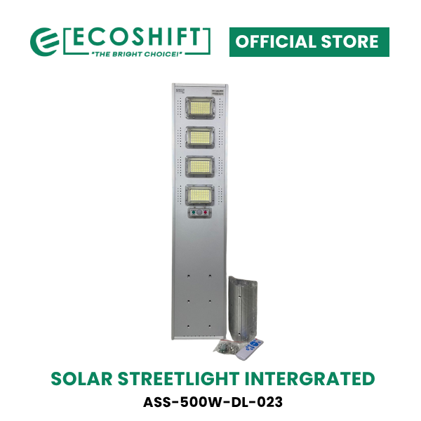 LED Solar Streetlight Integrated 100W 300W 500W Daylight Deluxe Monocrystalline