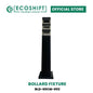 LED Bollard Light Bulb Type Black
