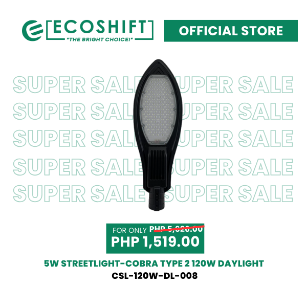 Super Sale Streetlight Cobra Type 2 120W Daylight