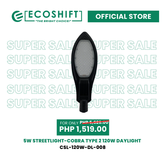Super Sale Streetlight Cobra Type 2 120W Daylight