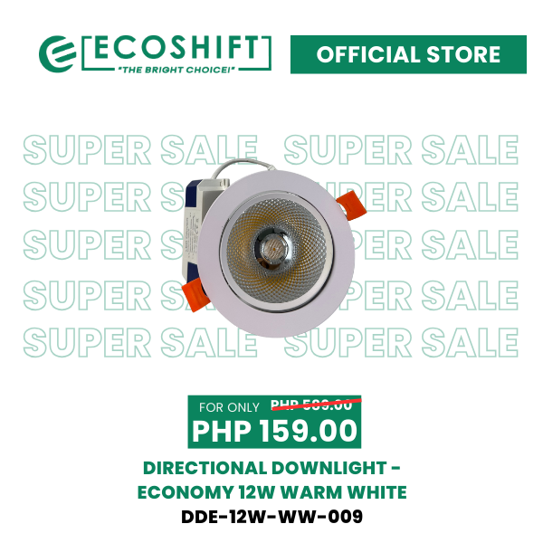 Super Sale Directional Downlight - Economy 12W Warmwhite