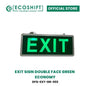 LED Exit Light Glass Exit Word Single/Double Face