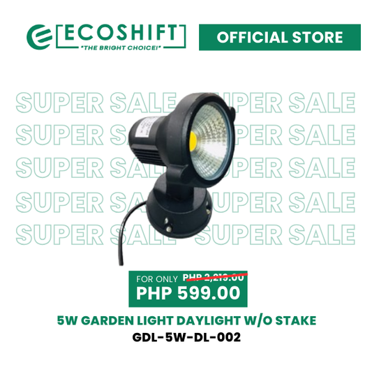 Super Sale Garden Light COB Type 5W Daylight w/o Stake
