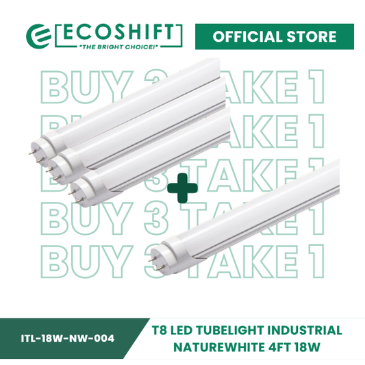 Buy3 Take1 LED T8 Tube 18W Cool White Deluxe