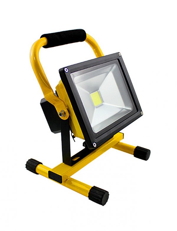 Industrial LED Flood Light Rechargeable 30W 50W Ecoshift Shopify