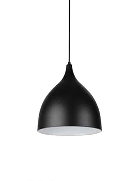 Industrial Pendant Light Black Shaded Bell Ecoshift Shopify