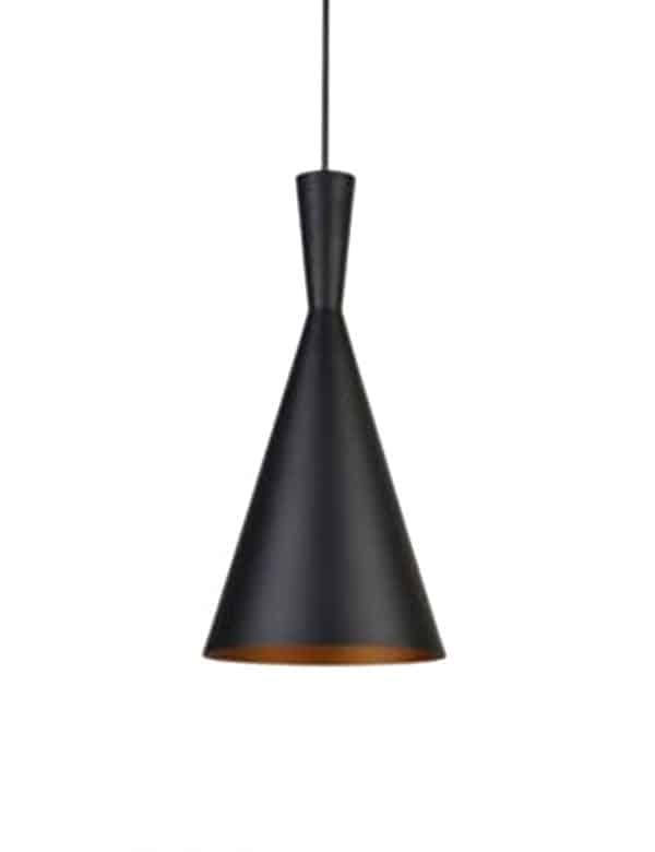 Industrial Pendant Light Vintage Black Cone Ecoshift Shopify