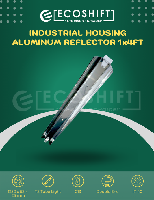 Industrial Housing Aluminum Reflector 1×4ft