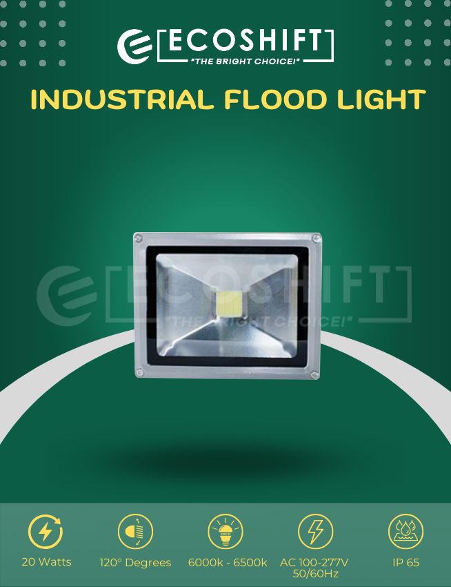 Industrial LED Flood Light 20 Watts