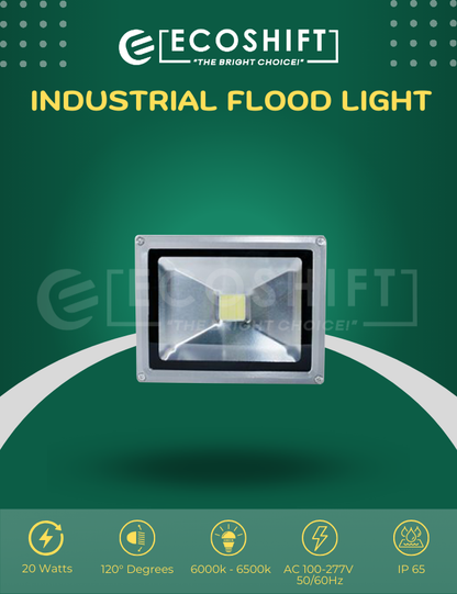 Industrial LED Flood Light 20 Watts