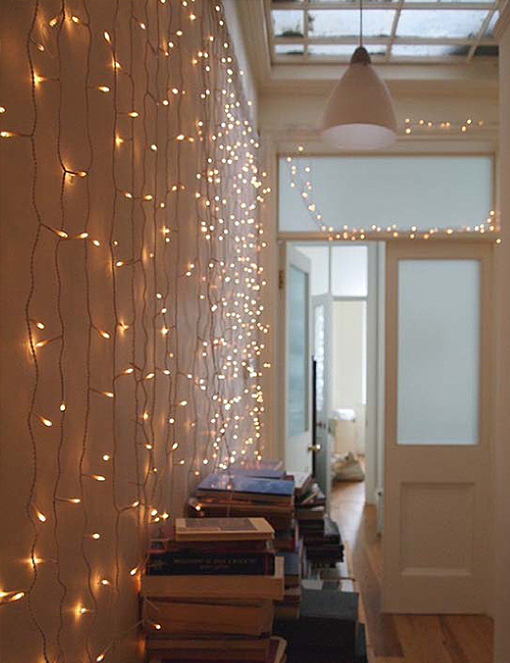 LED Curtain Light (300pcs LED) 3mx3m Daylight / Warm White / Green Ecoshift Shopify