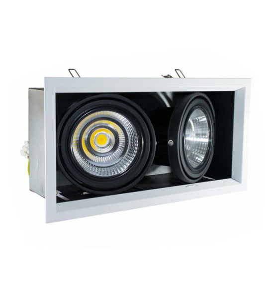 LED Downlight 2x20W COB Type Ecoshift Shopify