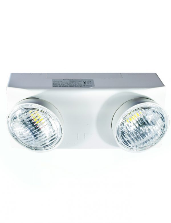 LED Emergency Light Twin Head Color White Daylight Ecoshift Shopify