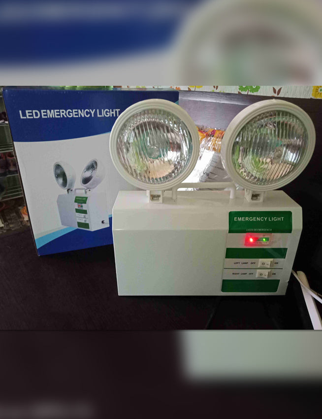 LED Emergency Light Twin Head – Mickey Type Ecoshift Shopify