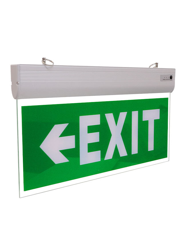 LED Exit Light Double Face Left Arrow - Buy Now – Ecoshift Shopify