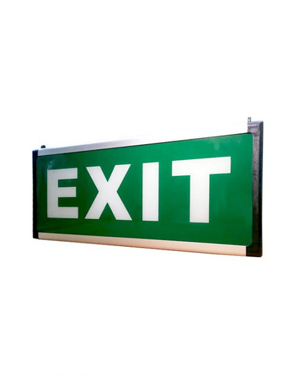 LED Exit Light Word Black Single Face Ecoshift Shopify