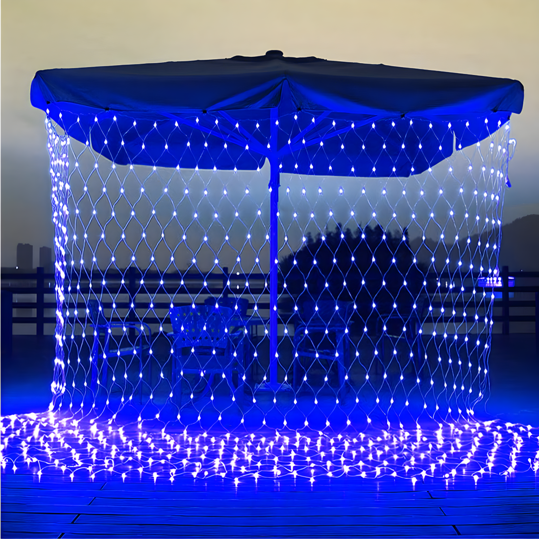 LED Net Light (200pcs LED) 2mx3m Daylight / Warm White / Blue Ecoshift Shopify