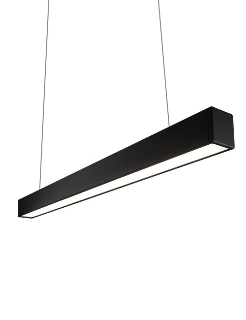 LED Pendant Light 36W Black Hanging Linear Light – Ecoshift Shopify