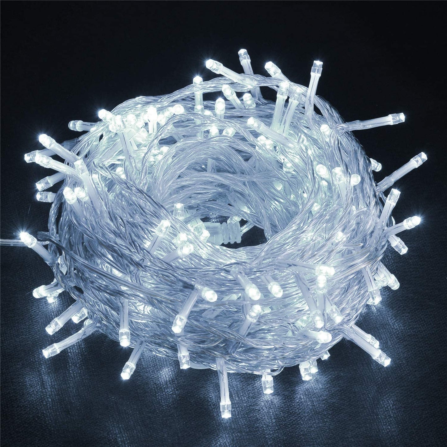 LED String Light Transparent Wire (100pcs LED) 10M Daylight / Warm White Ecoshift Shopify