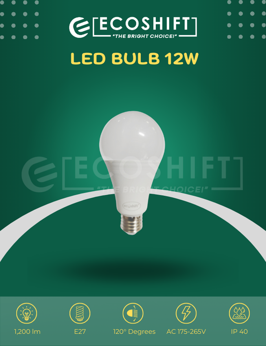 LED Bulb 12W E27 Bulb Holder