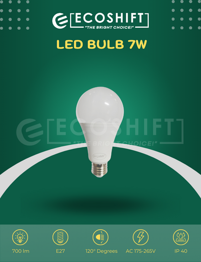 LED Bulb 7W E27 Bulb Holder