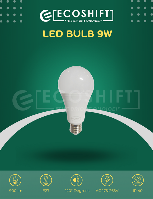 LED Bulb 9W E27 Bulb Holder