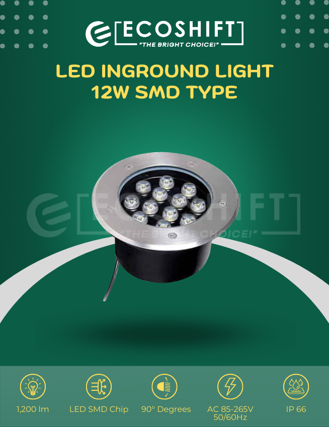 LED Inground Light 12W SMD Type