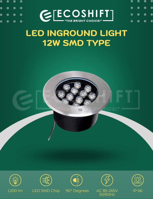 LED Inground Light 12W SMD Type