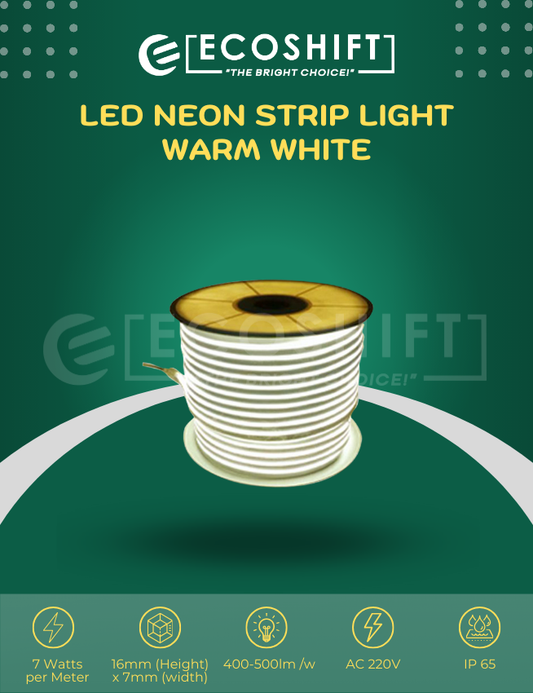 LED Neon Strip Light Warm White