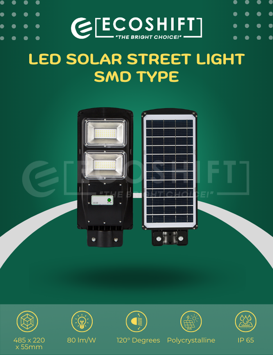 LED Solar Street Light 200 Watts SMD Daylight