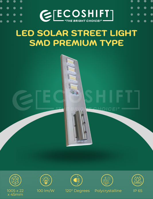 LED Solar Street Light 400W SMD Premium Industrial Type II
