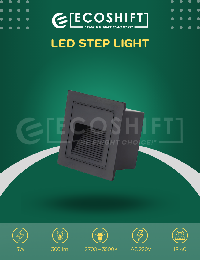 LED Step Light 3 Watts Warm White