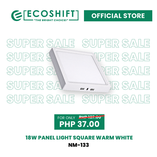 Super Sale Led Panel Light Surfaced 18W Square Warmwhite
