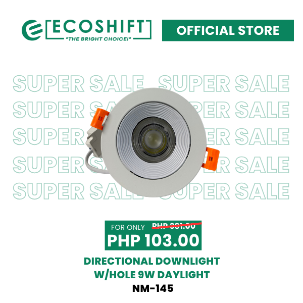 Super Sale Directional Downlight w/ Hole 9W Daylight